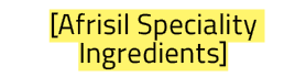  Afrisil Speciality Ingredients 