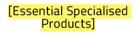  Essential Specialised Products 