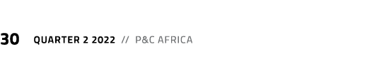 30  Quarter 2 2022 // P&C Africa