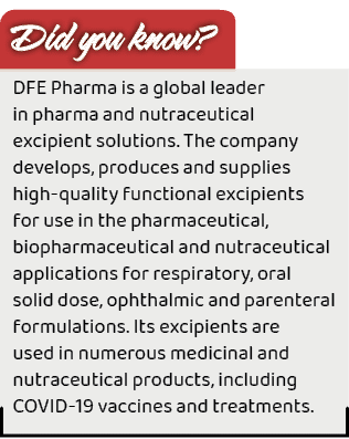 Did you know? ,DFE Pharma is a global leader in pharma and nutraceutical excipient solutions. The company develops, p...
