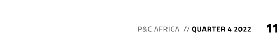  P&C Africa // Quarter 4 2022 11