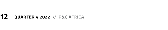 12 Quarter 4 2022 // P&C Africa