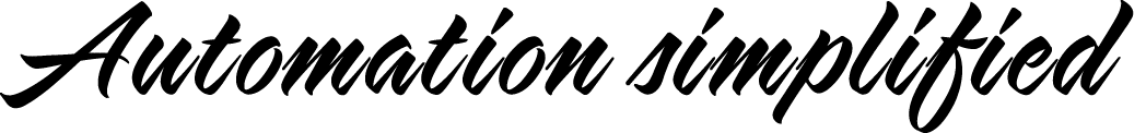 Automation simplified 