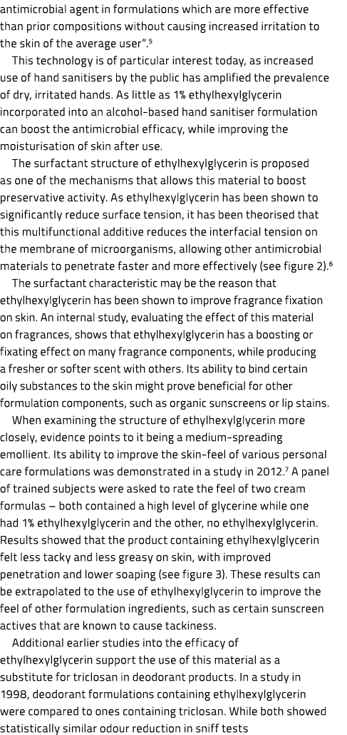antimicrobial agent in formulations which are more effective than prior compositions without causing increased irrita...