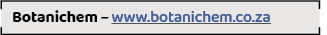 Botanichem – www.botanichem.co.z