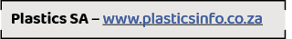 Plastics SA – www.plasticsinfo.co.z
