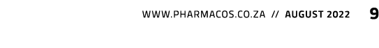    www.pharmacos.co.za // august 2022 9