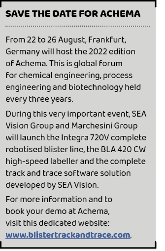 Save the date for Achema ,From 22 to 26 August, Frankfurt, Germany will host the 2022 edition of Achema. This is glob...
