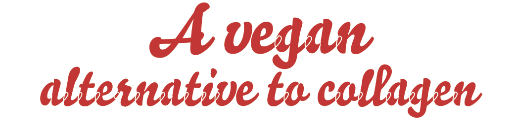 A vegan alternative to collagen