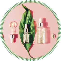 Natural Serums. Concept of cosmetic injection is hyaluronic acid, botulin, serum.