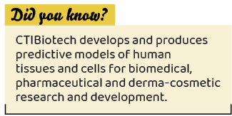 ,CTIBiotech develops and produces predictive models of human tissues and cells for biomedical, pharmaceutical and der...