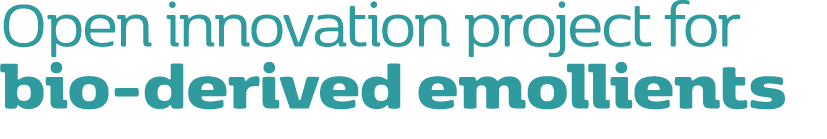 Open innovation project for bio-derived emollients 