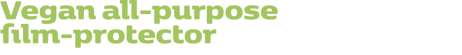 Vegan all-purpose film-protector