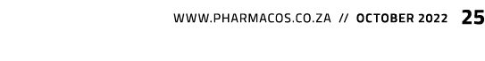    www.pharmacos.co.za // October 2022 25