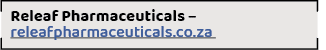 Releaf Pharmaceuticals – releafpharmaceuticals.co.za