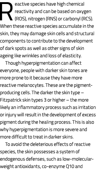 Reactive species have high chemical reactivity and can be based on oxygen (ROS), nitrogen (RNS) or carbonyl (RCS). Wh...
