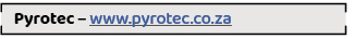 Pyrotec – www.pyrotec.co.z