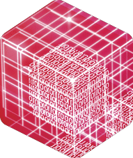 3d illustration block chain crypto nft 3d render background