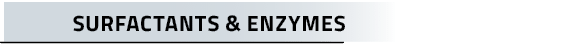 Surfactants & Enzymes