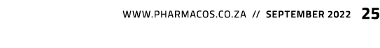    www.pharmacos.co.za // September 2022 25