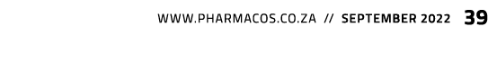    www.pharmacos.co.za // September 2022 39