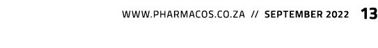    www.pharmacos.co.za // September 2022 13