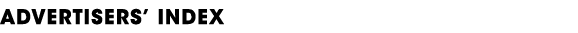 advertisers’ index