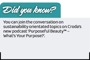 Did you know? ,You can join the conversation on sustainability orientated topics on Croda’s new podcast ‘Purposeful B...