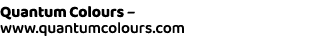 Quantum Colours – www.quantumcolours.com