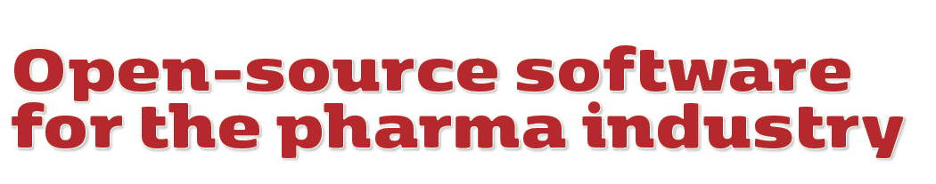 Open source software for the pharma industry