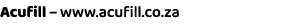 Acufill – www.acufill.co.za