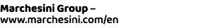 Marchesini Group – www.marchesini.com/en