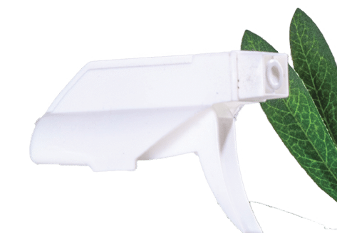 Eco friendly organic cleaning concept. Eco-friendly cleaner utensils - eco brushes, tools sponges, natural cleaning products, soda, soap, lemon, vinegar, bottles with green leaves on white background