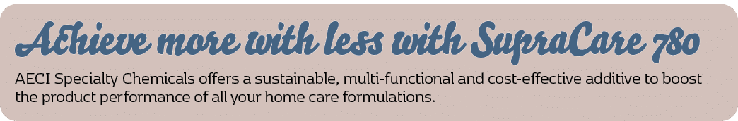 Achieve more with less with SupraCare 780,AECI Specialty Chemicals offers a sustainable, multi functional and cost ef...