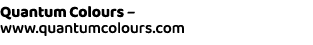 Quantum Colours – www.quantumcolours.com