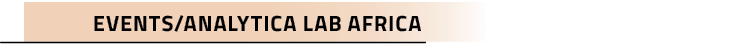 Events/analytica Lab Africa