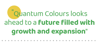 \“Quantum Colours looks ahead to a future filled with growth and expansion