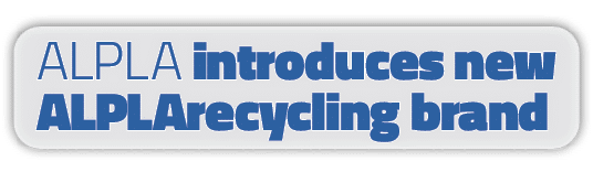 ALPLA introduces new ALPLArecycling bran