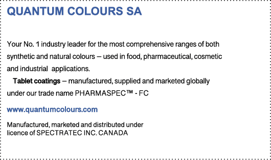Quantum colours SA Your No. 1 industry leader for the most comprehensive ranges of both synthetic and natural colours...
