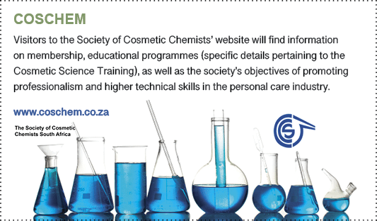 Coschem Visitors to the Society of Cosmetic Chemists’ website will find information on membership, educational progra...
