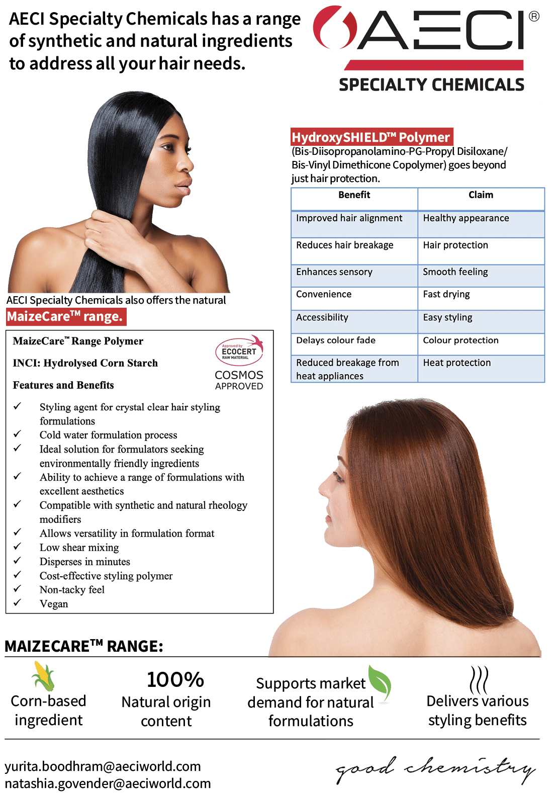 HydroxySHIELD™ Polymer (Bis Diisopropanolamino PG Propyl Disiloxane/ Bis Vinyl Dimethicone Copolymer) goes beyond jus...