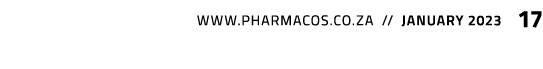  www.pharmacos.co.za // january 2023 17