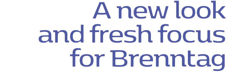 A new look and fresh focus for Brenntag 