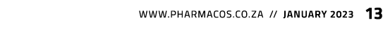  www.pharmacos.co.za // january 2023 13