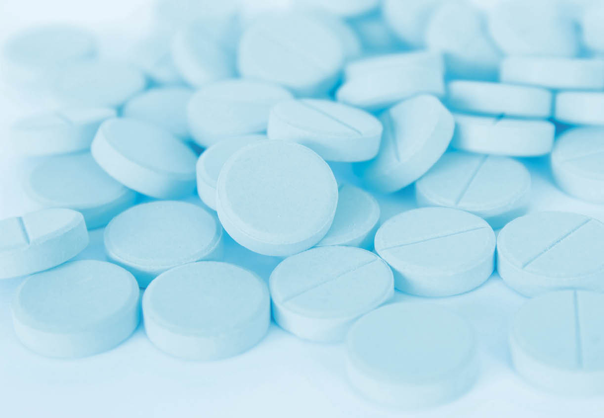 Heap Of Pills Background For Medical Background Concept