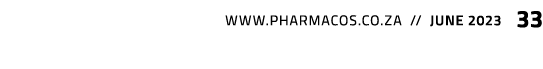  www.pharmacos.co.za // JUNE 2023 33