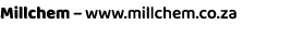 Millchem – www.millchem.co.za 