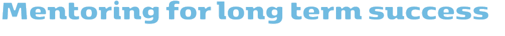 Mentoring for long term success