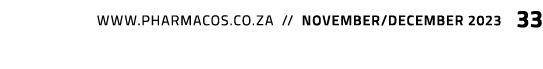  www.pharmacos.co.za // November/December 2023 33