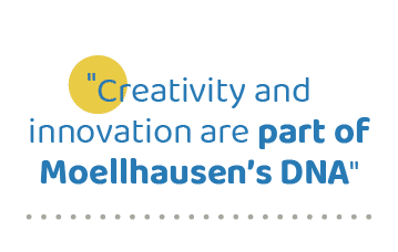 \“Creativity and innovation are part of Moellhausen’s DNA